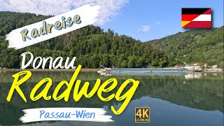 DONAURADWEG PASSAU  WIEN Tag 44 Melk  Krems [upl. by Middlesworth181]