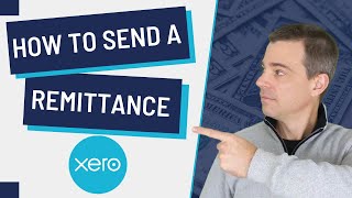 Xero Bills  How to Send a Remittance Advice to Suppliers [upl. by Felty]