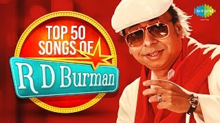 Top 50 songs of R D Burman  Instrumental HD Songs  One Stop Jukebox [upl. by Marcel]