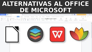 OFFICE Las Mejores Alternativas GRATIS  2023 [upl. by Thgirw]