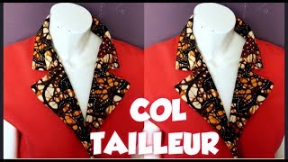 DIY COMMENT TRACER UN COL TAILLEUR TUTO COUTURE DÉTAILLÉ NIVEAU DÉBUTANT partie 1 [upl. by Sadowski]