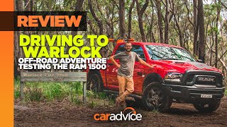 2020 Ram 1500 Warlock Road Trip Review  Driving to Warlock in the Warlock  CarAdvice [upl. by Idihc]