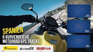 Motorrad Highlights Spanien – GPS Tracks Motorradtouren – MotorradreiseTV [upl. by Adym]