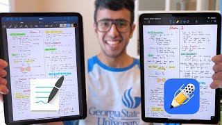 Goodnotes vs Notability BEST iPad Notetaking App 2020 🔥 [upl. by Htennaj]