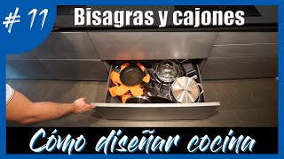 BISAGRAS Y CAJONES CALIDAD EN EL HERRAJE DE COCINA [upl. by Stephine]