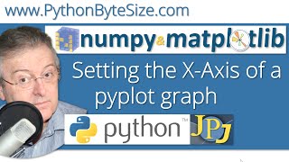 Setting the XAxis of a pyplot graph [upl. by Atrebor]