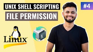 Unix  Linux File Permission  Lecture 4  Unix Shell Scripting Tutorial [upl. by Eirena]