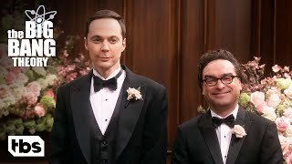 Sheldon and Amy Get Married Clip  The Big Bang Theory  TBS [upl. by Oleic]