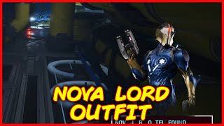 Guardians of the Galaxy Star Lord Outfit Nova Lord Location [upl. by Lehcer]