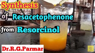 Synthesis of 24dihydroxy acetophenone Resacetophenone from Resorcinol [upl. by Awuhsoj515]