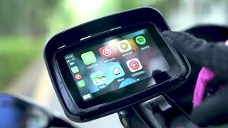 CarPlay Dashboard Console for Motorcycles [upl. by Aihsik]