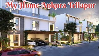 My Home Ankura Tellapur Hyderabad  Luxury Villa Merajanwarvlogs [upl. by Anhcar839]