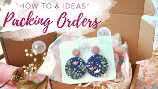 Packing Our Earrings Orders  How to amp Ideas [upl. by Novehs]