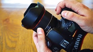 Samyang AF 14mm f28 EF lens review with samples [upl. by Ennej]