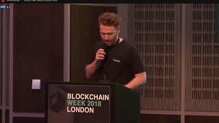 Radix DLT  Piers Ridyard London Blockchain Week 2018 [upl. by Juieta884]