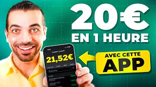 Gagner de l’argent 20€ en 1H Avec Cette Application Gratuite Argent PayPal Facile [upl. by Leacim544]