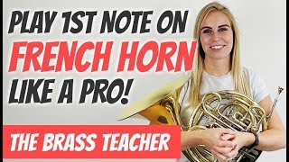 ⭐ Play C on the French Horn  Beginner Lesson 2 [upl. by Uriisa]