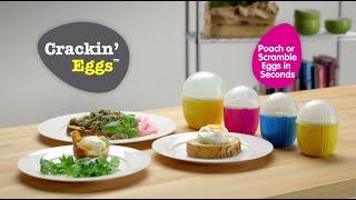 Crackin Eggs microwave egg cooker [upl. by Packston]