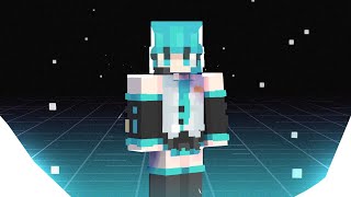 Hatsune Miku Plays Minecraft  Episode 1 [upl. by Melleta]