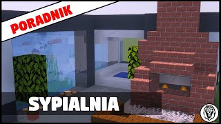 Jak Zrobić Ładną Sypialnie w Minecraft Poradnik [upl. by Eenattirb]