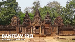 Banteay Srei Temple  Siem ReapCambodia [upl. by Prevot]