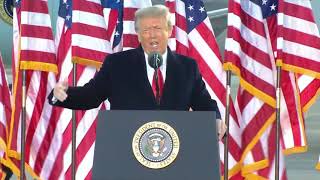 President Trump farewell speech at Joint Base Andrews full video [upl. by Edee]