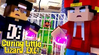 Minecraft EXE  ROPO amp JACK TRY CURE LITTLE LIZARD EXE [upl. by Barclay]