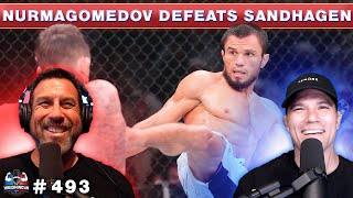 Nurmagomedov vs Sandhagen REACTIONS  WEIGHING IN 493 [upl. by Alyks]