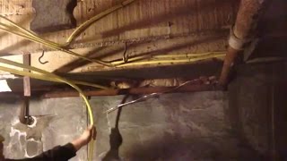 Diy how to install csst corrugated stainless steel tubing part 1 [upl. by Yeo343]