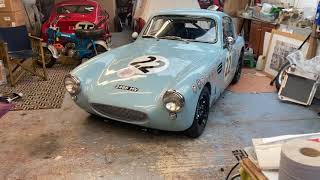 SEBRING SPRITE BONNET REPAIR PART 2 ALL DONE [upl. by Dulcy]