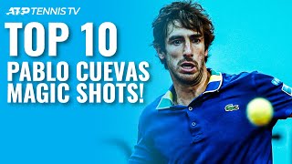 Top 10 MAGIC Pablo Cuevas ATP Tennis Shots ✨ [upl. by Gratt]