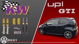 KW V1 Coilovers Review for the VW Up GTI [upl. by Roter]