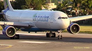 St Maarten Amazing Plane landing and Takeoff footage at Princess Juliana Airport  7 [upl. by Asilegna950]