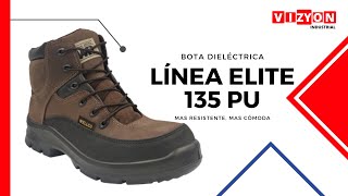 Conoce la BOTA de SEGURIDAD con Características DIELÉCTRICAS Modelo 135PU [upl. by Burner]