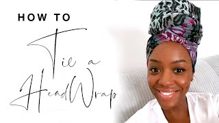 How to Tie My Head Wrap For No Hair or Low Hairstyles  STACEY FLOWERS [upl. by Ecylahs]