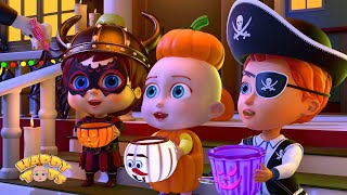 Trick or Treat Song  Full of Surprises  Halloween Song  Nursery Rhymes amp Kids Songs  Happy Tots [upl. by Lanza]