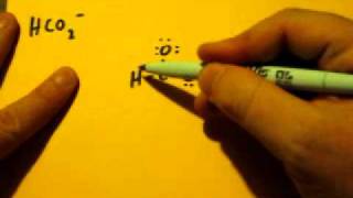 Lewis Dot Structure of HCO2 Formate Ion [upl. by Yema428]