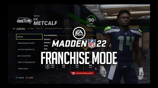 Madden NFL 22  Introduction To Franchise Mode │ PS4 [upl. by Retniw]