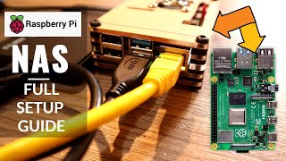 How to Turn Your Raspberry Pi 4 into a NAS with OpenMediaVault [upl. by Beaufert524]