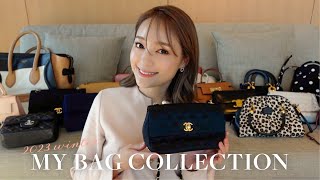 【バッグ紹介】秋冬の一軍バッグを大公開👜❄️CELINECHANELBALENCIAGA etc [upl. by Retsehc949]