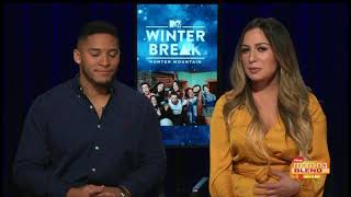 From fist pumping to snowboarding with new MTV show Winter Break Hunter Mountain [upl. by Oigroeg]