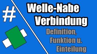 WelleNabeVerbindung  Definition Funktion und Einteilung 1 [upl. by Nerol]