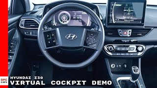 Hyundai i30 Virtual Cockpit Interior [upl. by Ennirok]