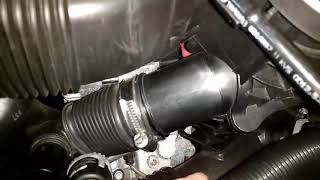 N54 BMW 335IS Charge Pipe Failure Replacement and Sound Clip [upl. by Clie667]