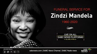 Funeral service for Zindzi Mandela [upl. by Lebasy635]