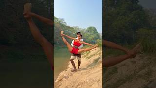 Unbelievable flexibility 😱 fitness flexibility yogapractice ytshorts [upl. by Semyaj]