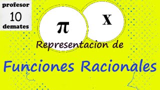 Representación de funciones Racionales ejercicios 01e [upl. by Encratia]