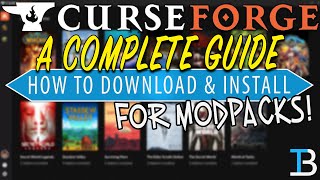 How To Download amp Install The CurseForge Launcher Your Guide to the CurseForge Launcher [upl. by Kathryne]