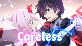 Nightcore  NEFFEX  Careless Lyrics [upl. by Neroled]