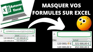 Comment masquer et protéger vos formules sur Excel en moins dune minute [upl. by Blockus]